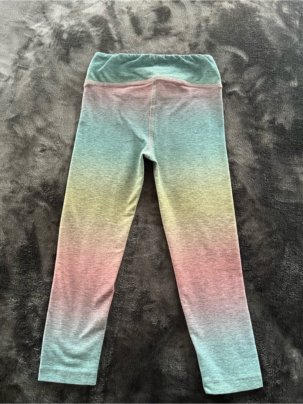 Beyond Yoga- Kids Ombre Rainbow Leggings